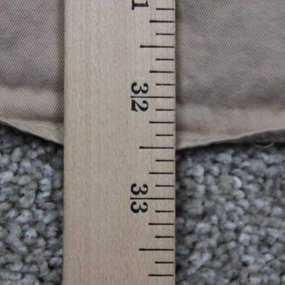 Brooks Brothers Sport Shirt Mens Large Beige Cotton Long Sleeve Button Down - Picture 11 of 12